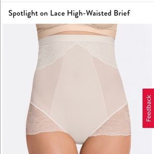Spanx Lace High-Waisted Brief